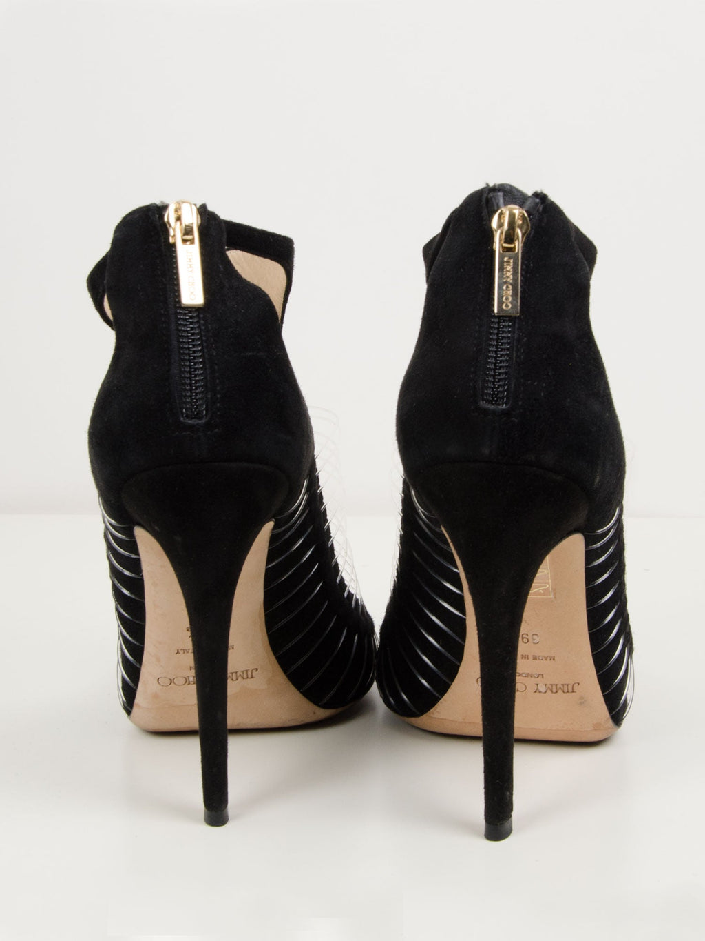Suede T Bar Wire Sandals