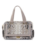 Catherine Snakeskin Box Satchel