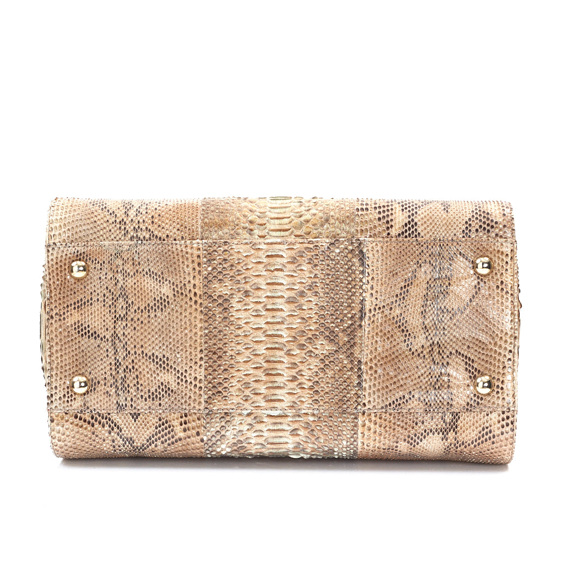 Medium Snakeskin Rosalie Satchel