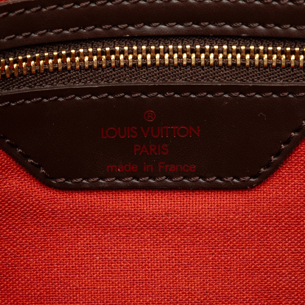Brown Louis Vuitton Damier Ebene Chelsea Shoulder Bag