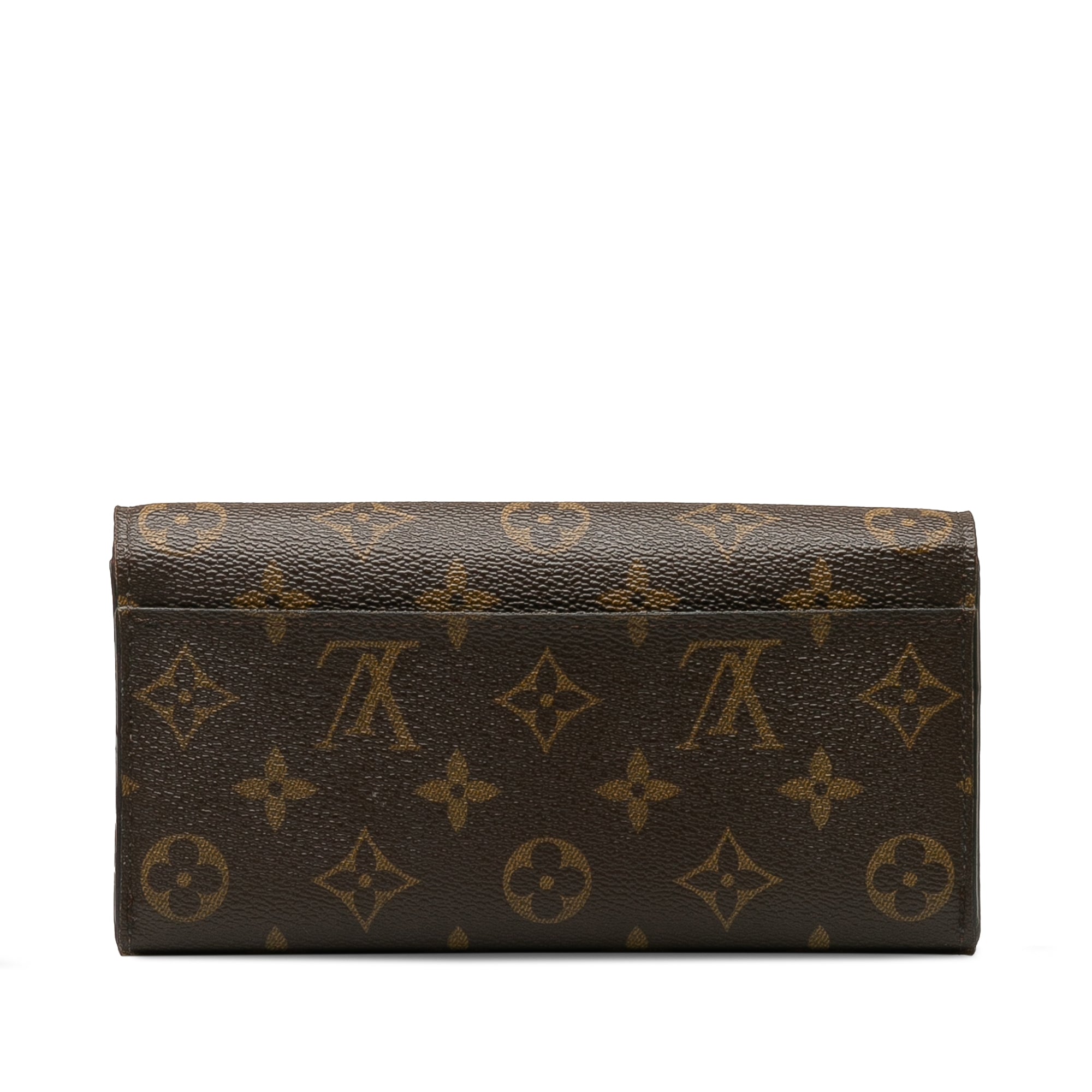 Brown Louis Vuitton Monogram Valentines Bird Sarah Wallet