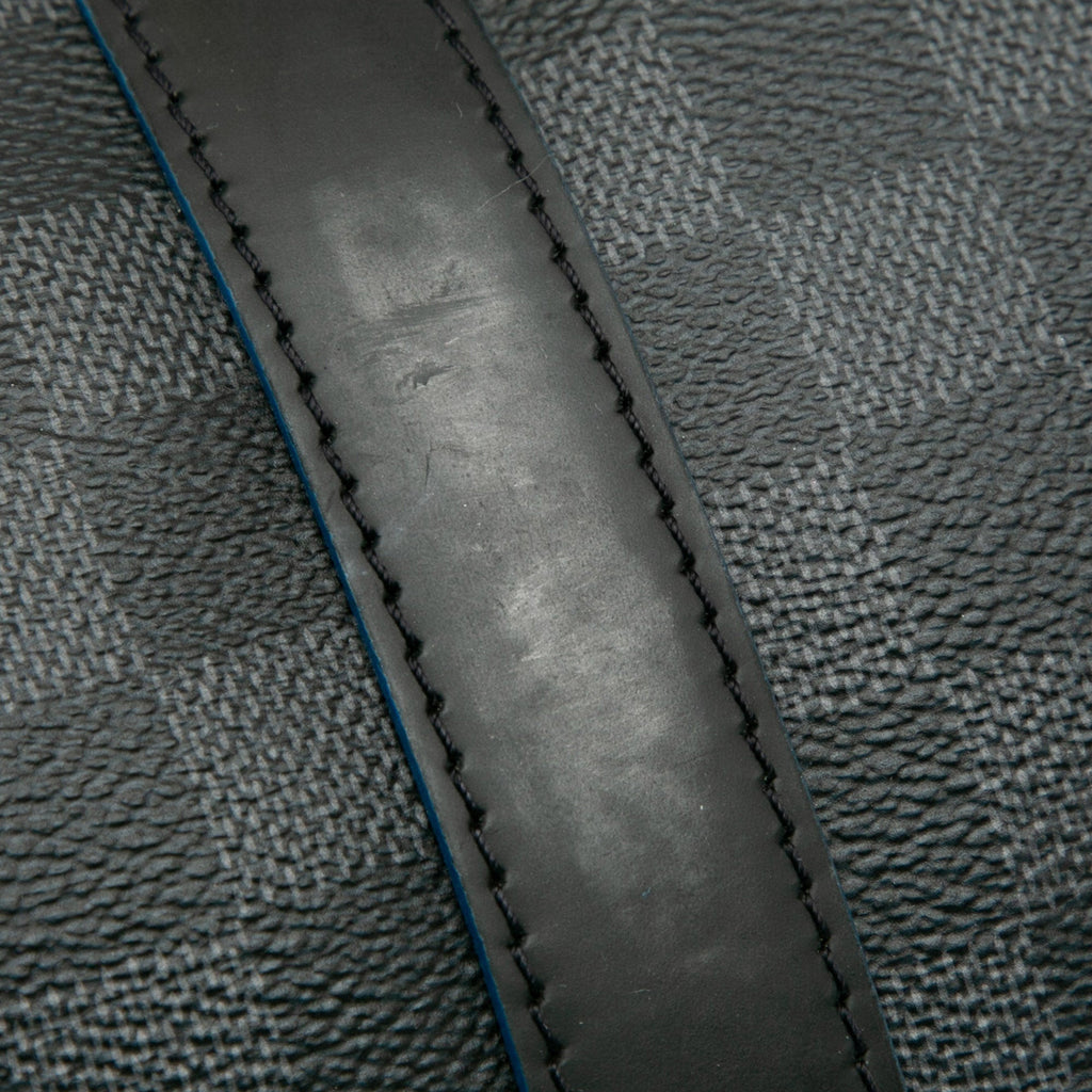 Black Louis Vuitton Damier Graphite Keepall Bandouliere 55 Travel Bag
