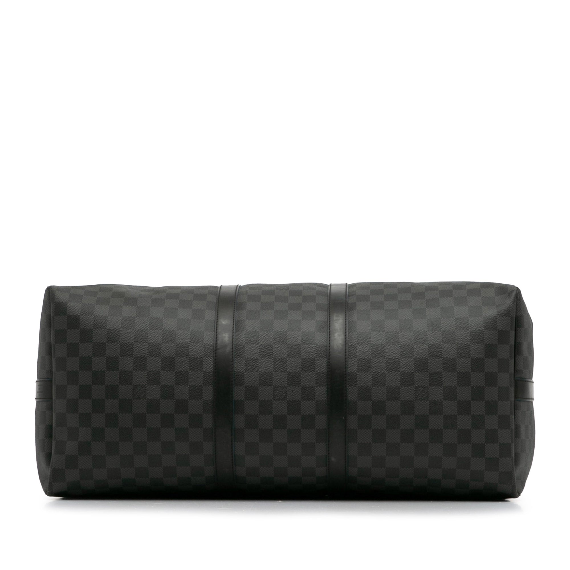 Black Louis Vuitton Damier Graphite Keepall Bandouliere 55 Travel Bag