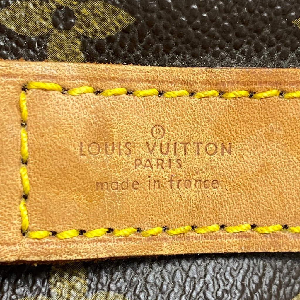 Brown Louis Vuitton Monogram Keepall Bandouliere 55 Travel Bag