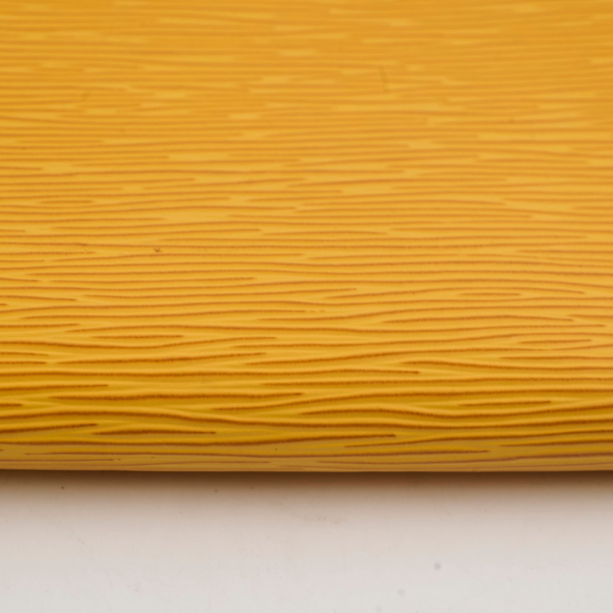 Louis Vuitton Epi Pochette Yellow