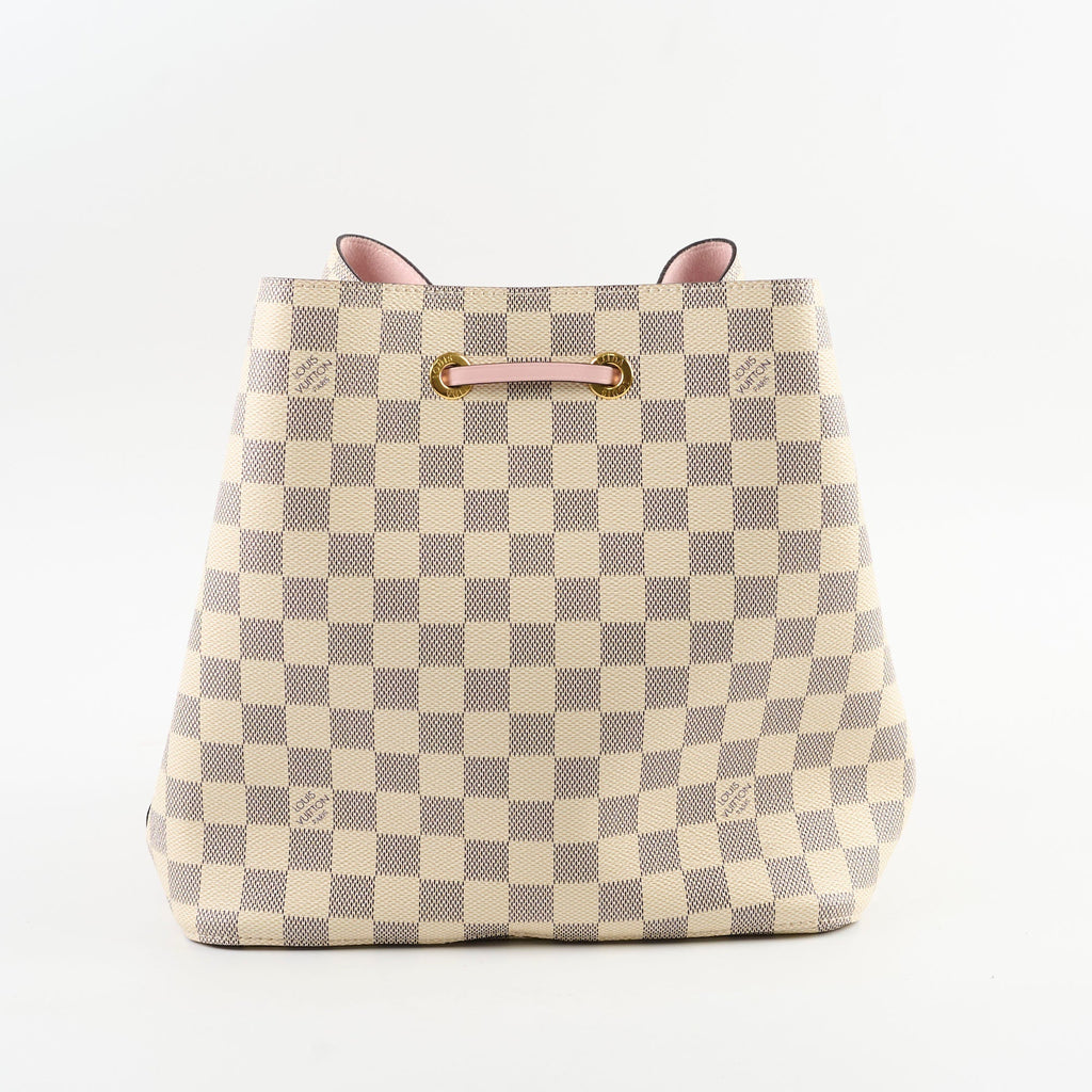 Louis Vuitton Neo Noe Damier Azur Pink
