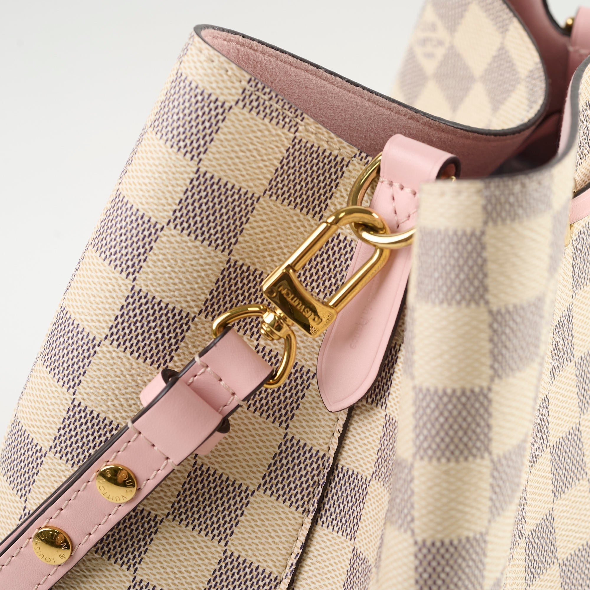 Louis Vuitton Neo Noe Damier Azur Pink