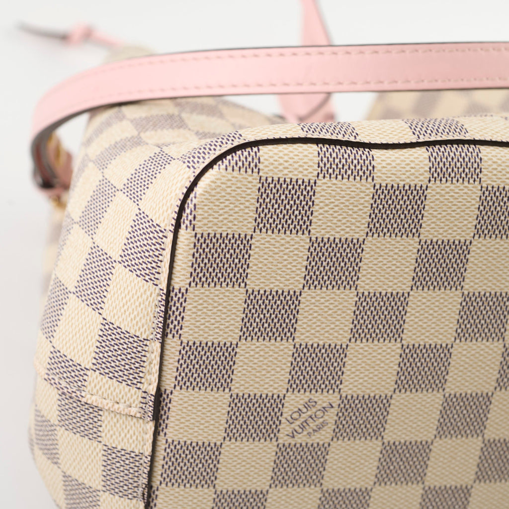 Louis Vuitton Neo Noe Damier Azur Pink
