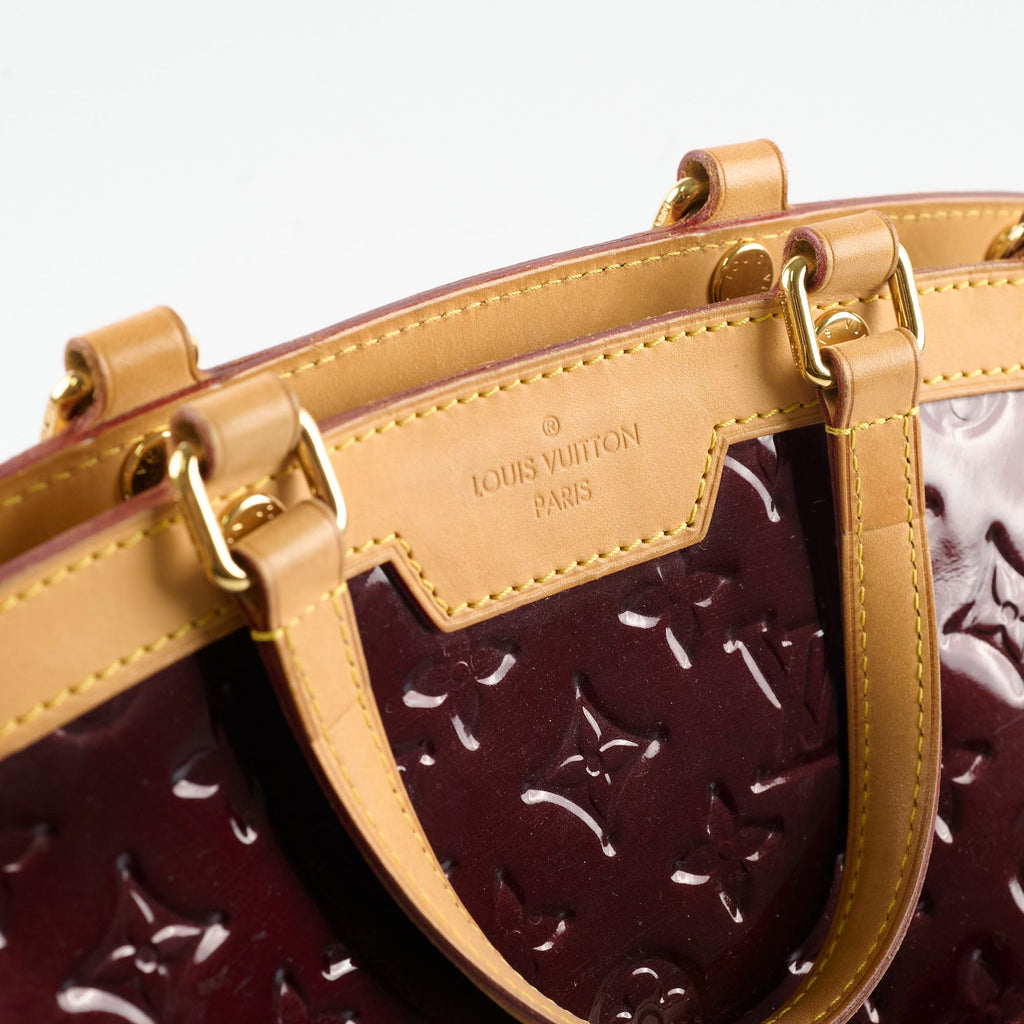 Louis Vuitton Brea MM Bag Monogram Vernis Amarante