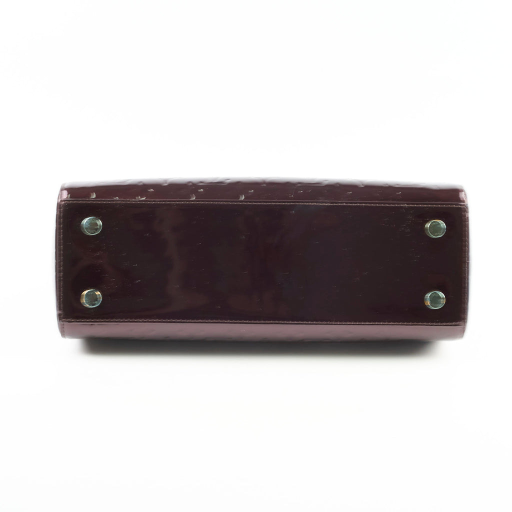Louis Vuitton Brea MM Bag Monogram Vernis Amarante