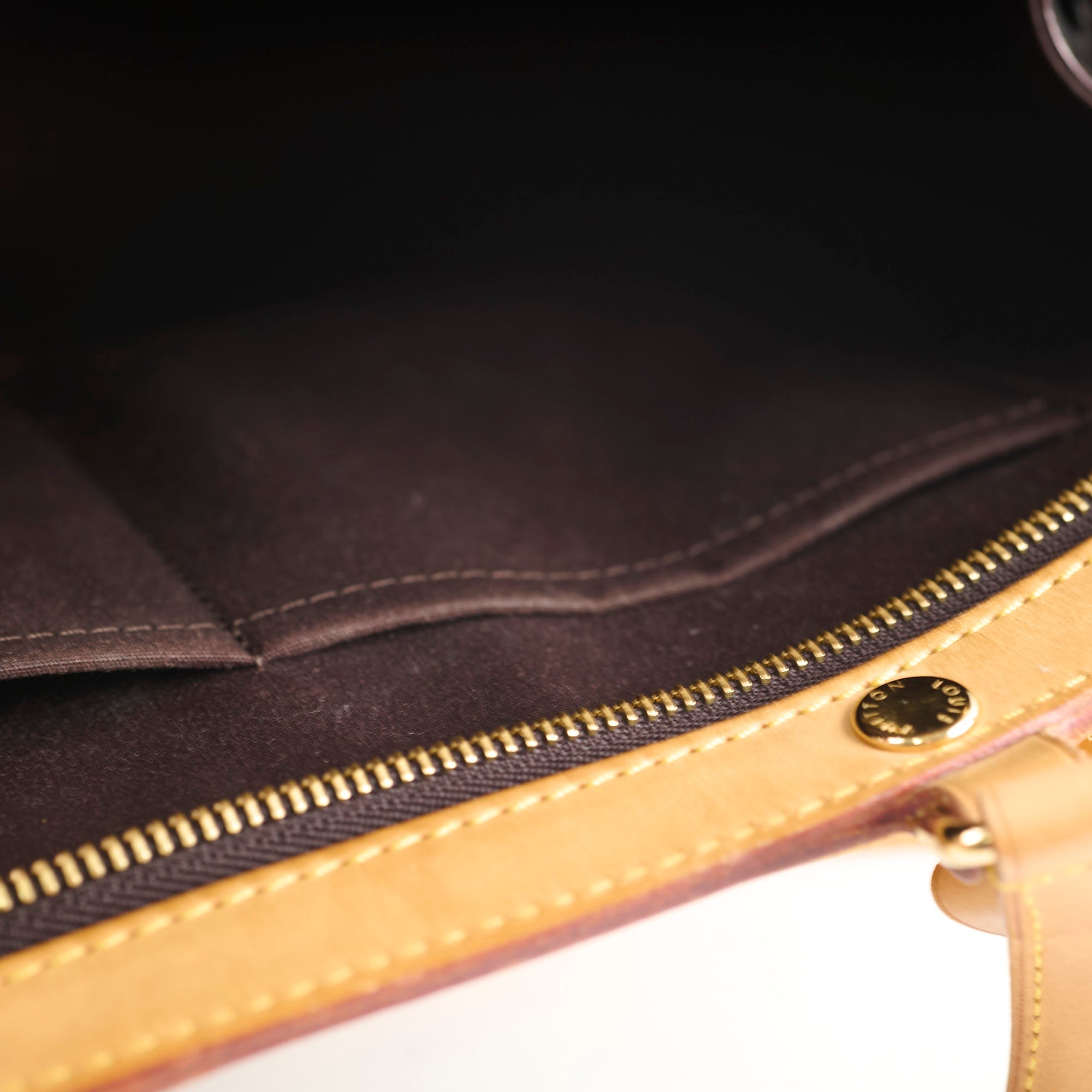 Louis Vuitton Brea MM Bag Monogram Vernis Amarante