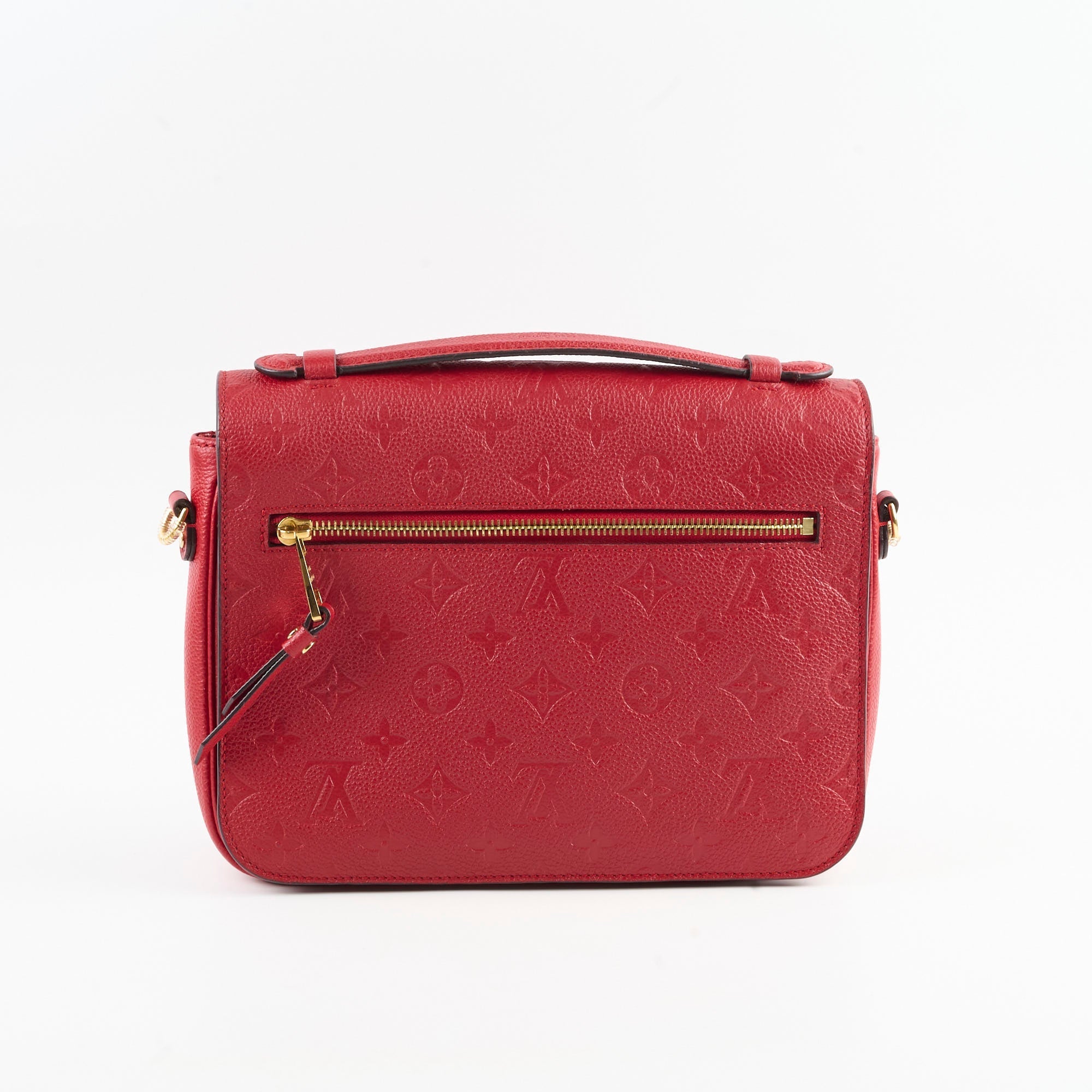 Louis Vuitton Metis Pochette Empreinte Red