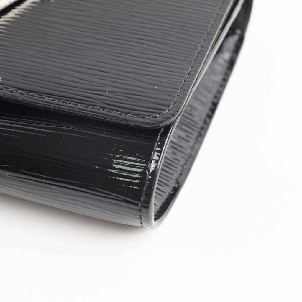 Louis Vuitton Epi Wallet On Chain Black