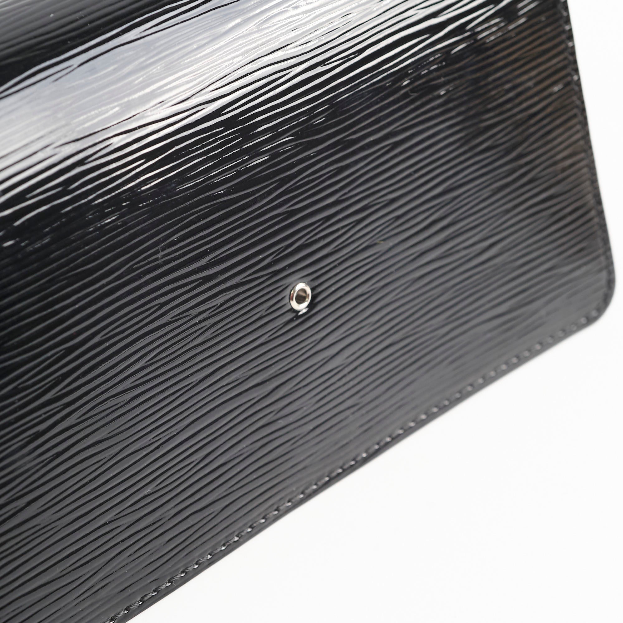 Louis Vuitton Epi Wallet On Chain Black