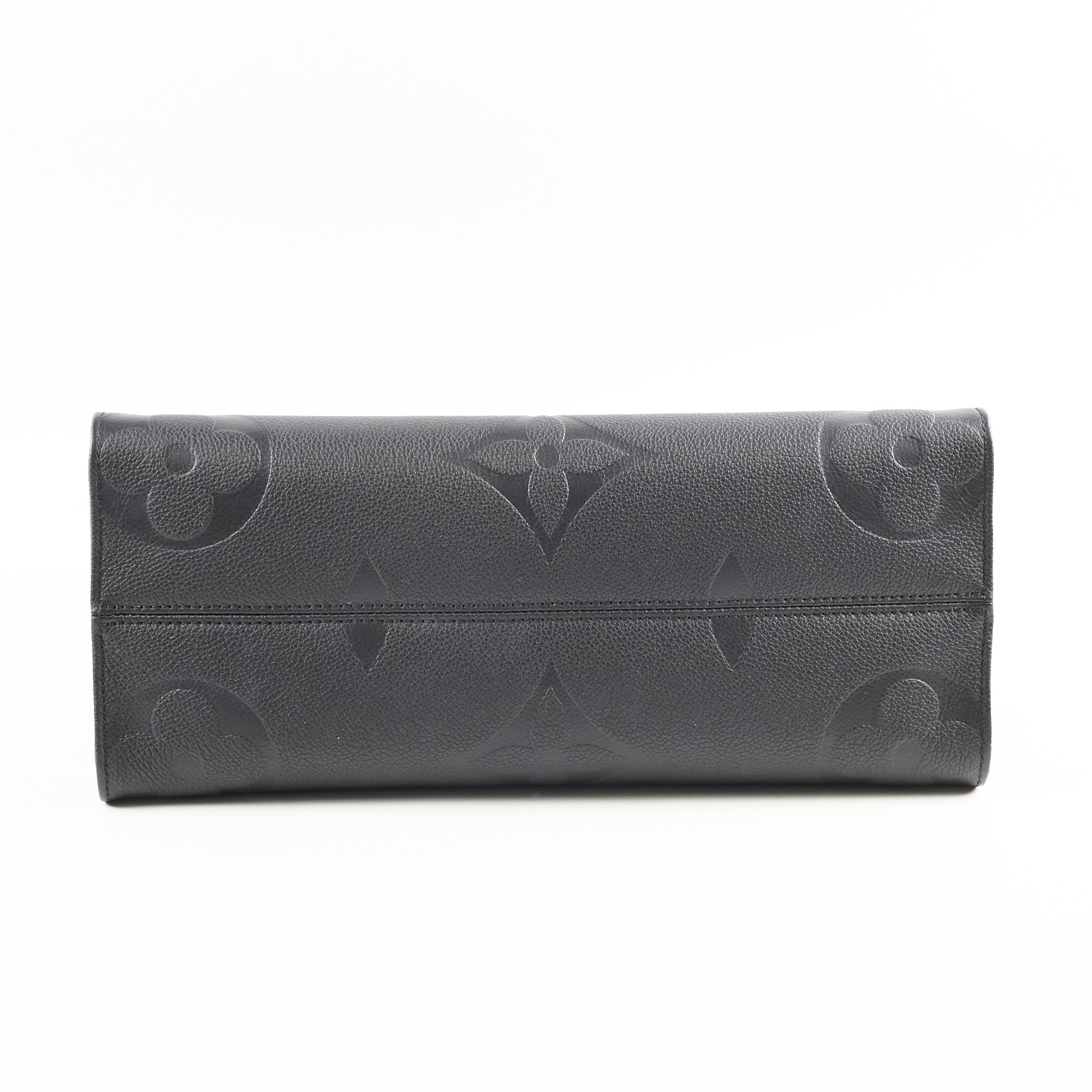Louis Vuitton On The Go MM Black Empreinte
