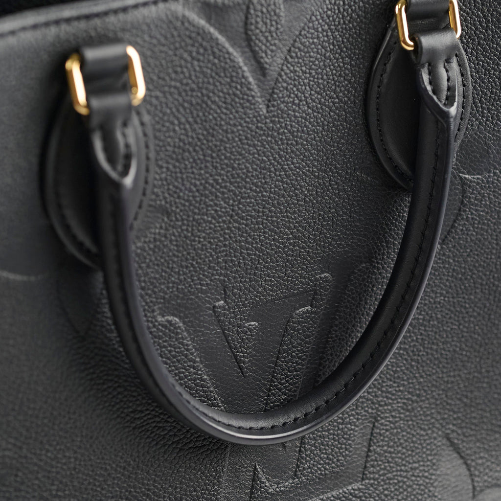 Louis Vuitton On The Go MM Black Empreinte