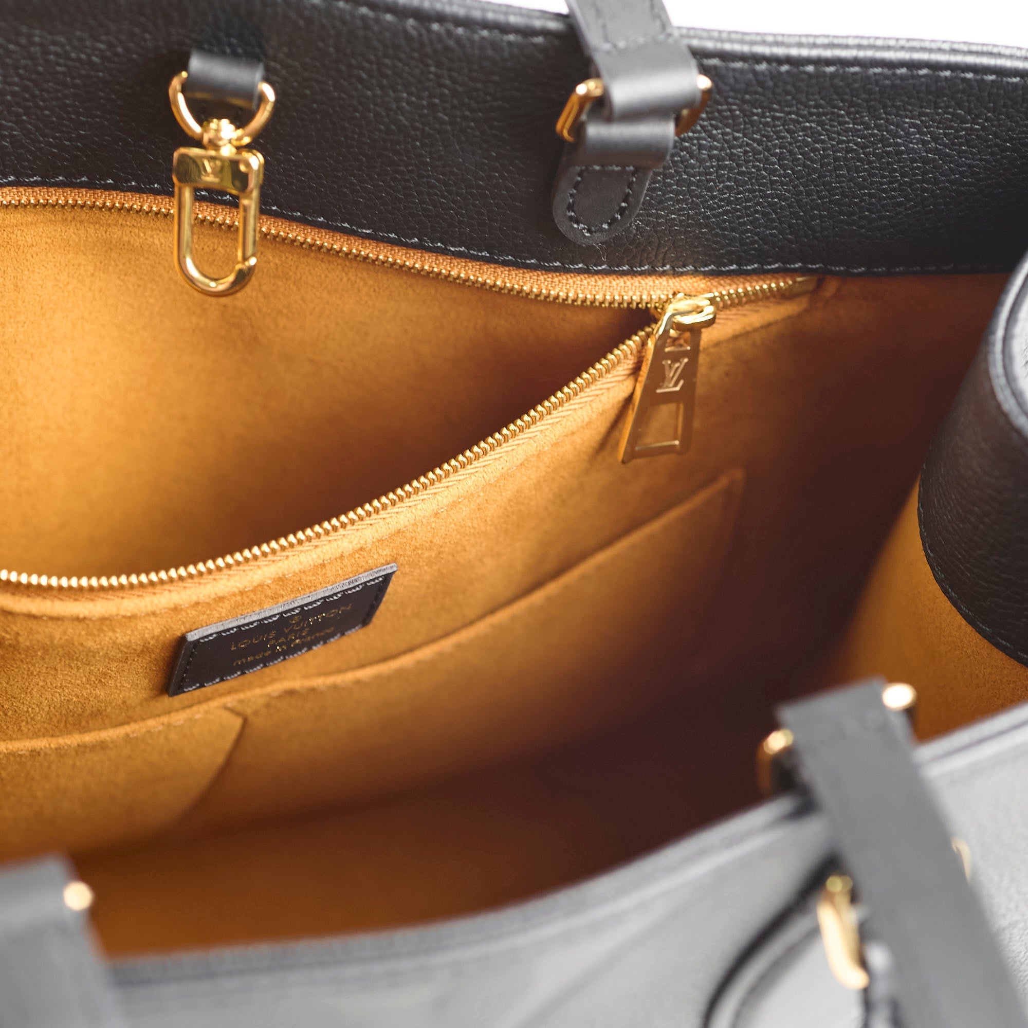 Louis Vuitton On The Go MM Black Empreinte