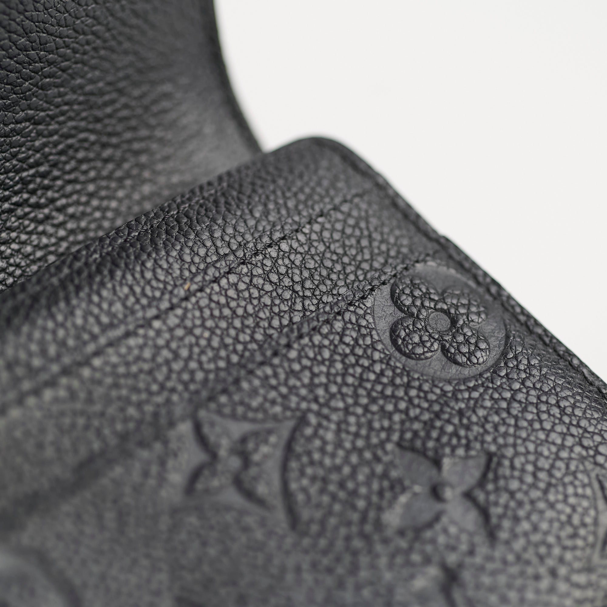 Louis Vuitton Sarah Long Wallet Empriente Black