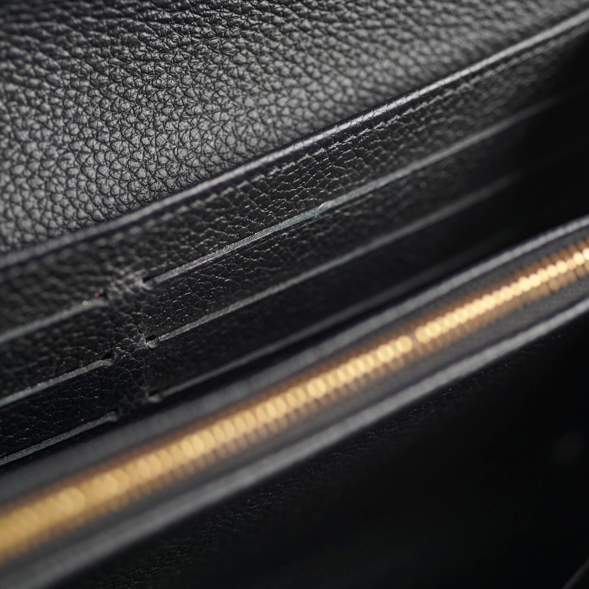 Louis Vuitton Sarah Long Wallet Empriente Black