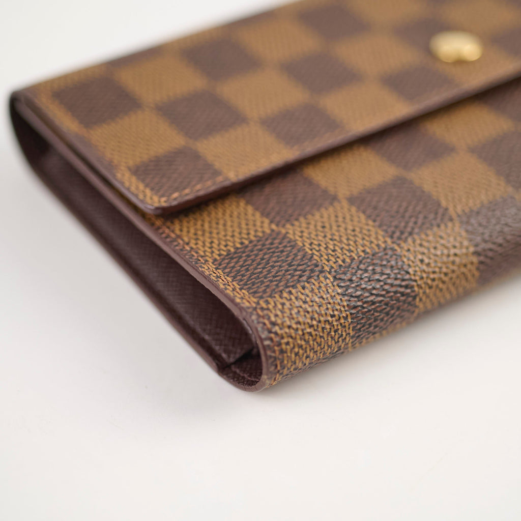 Louis Vuitton Damier Ebene Long Wallet