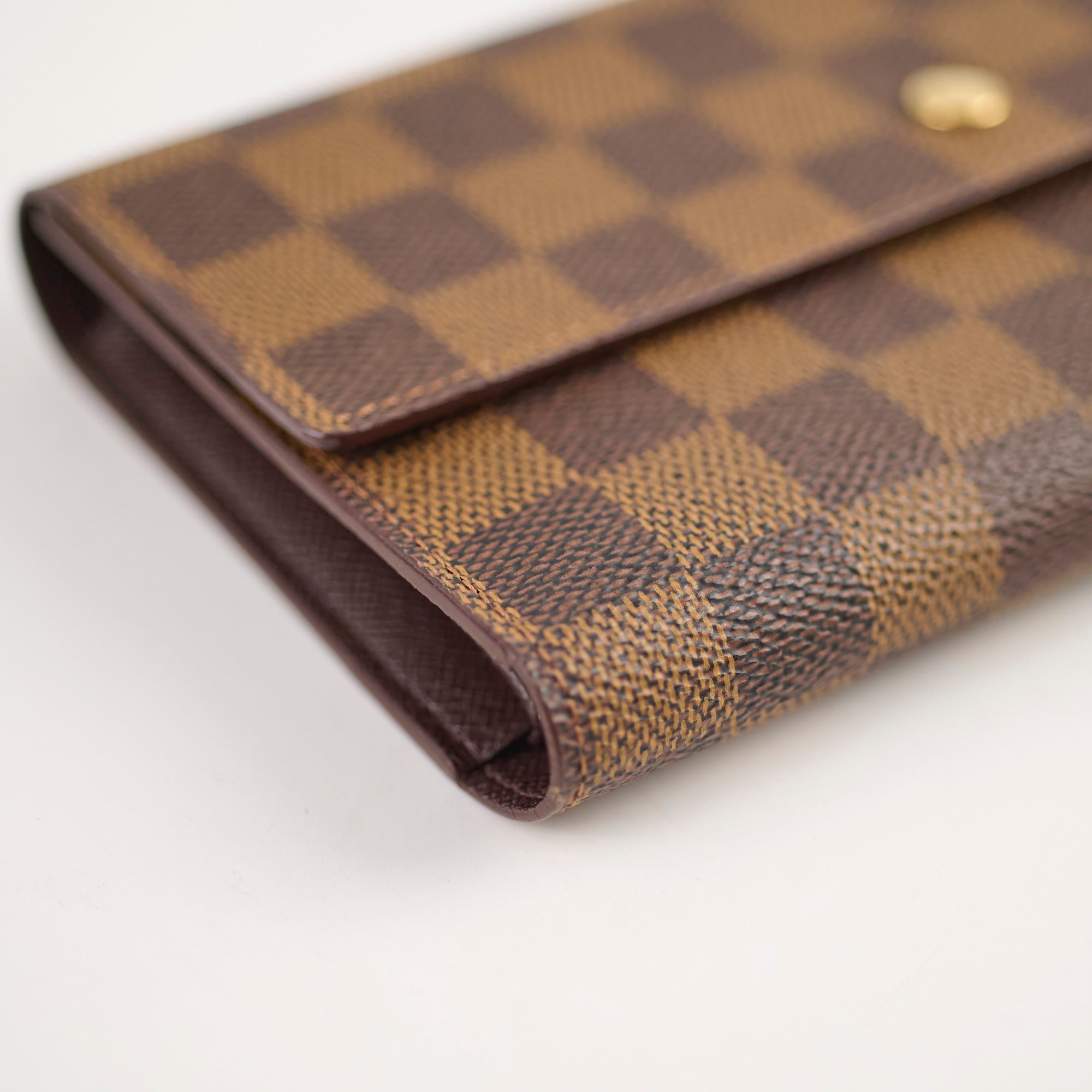 Louis Vuitton Damier Ebene Long Wallet