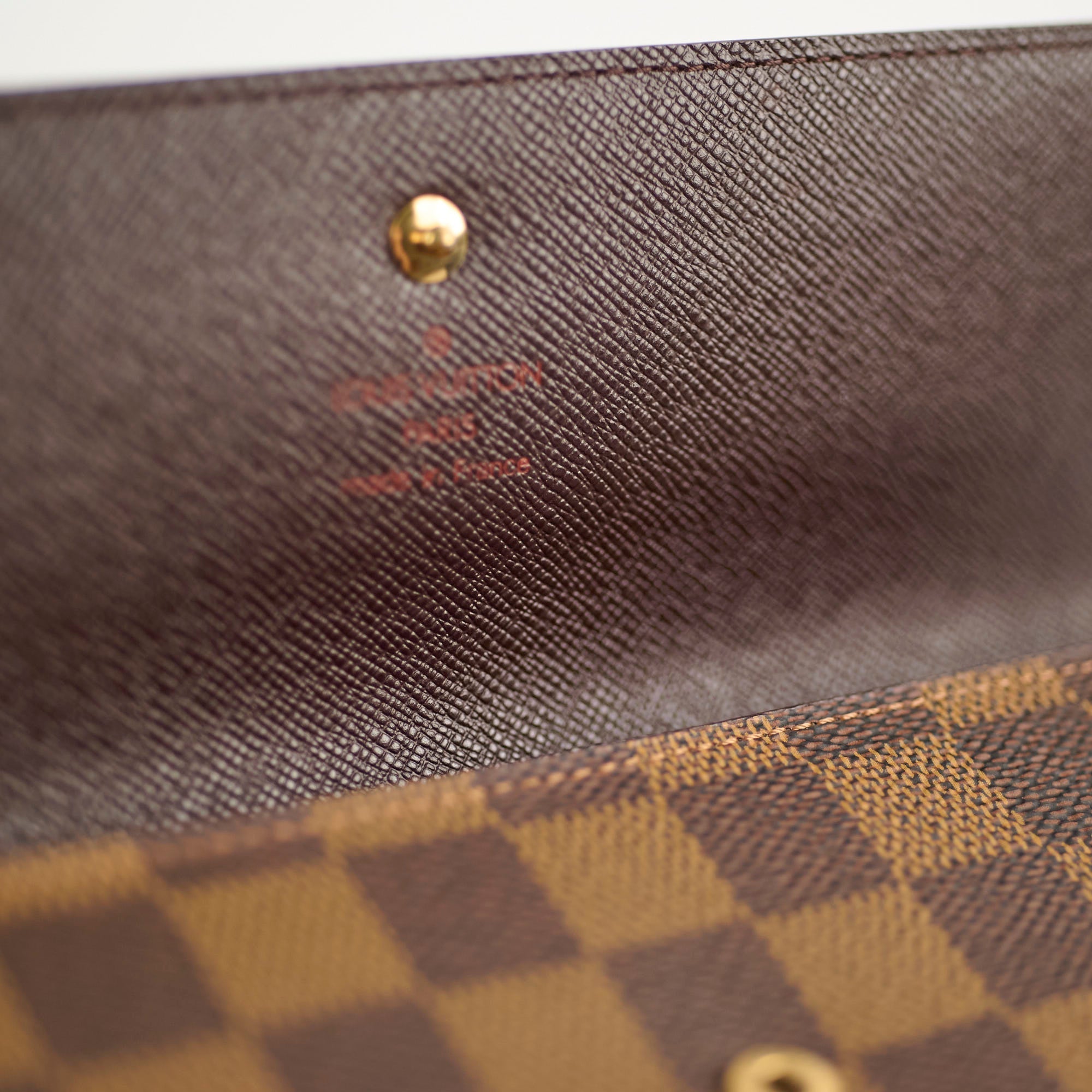 Louis Vuitton Damier Ebene Long Wallet