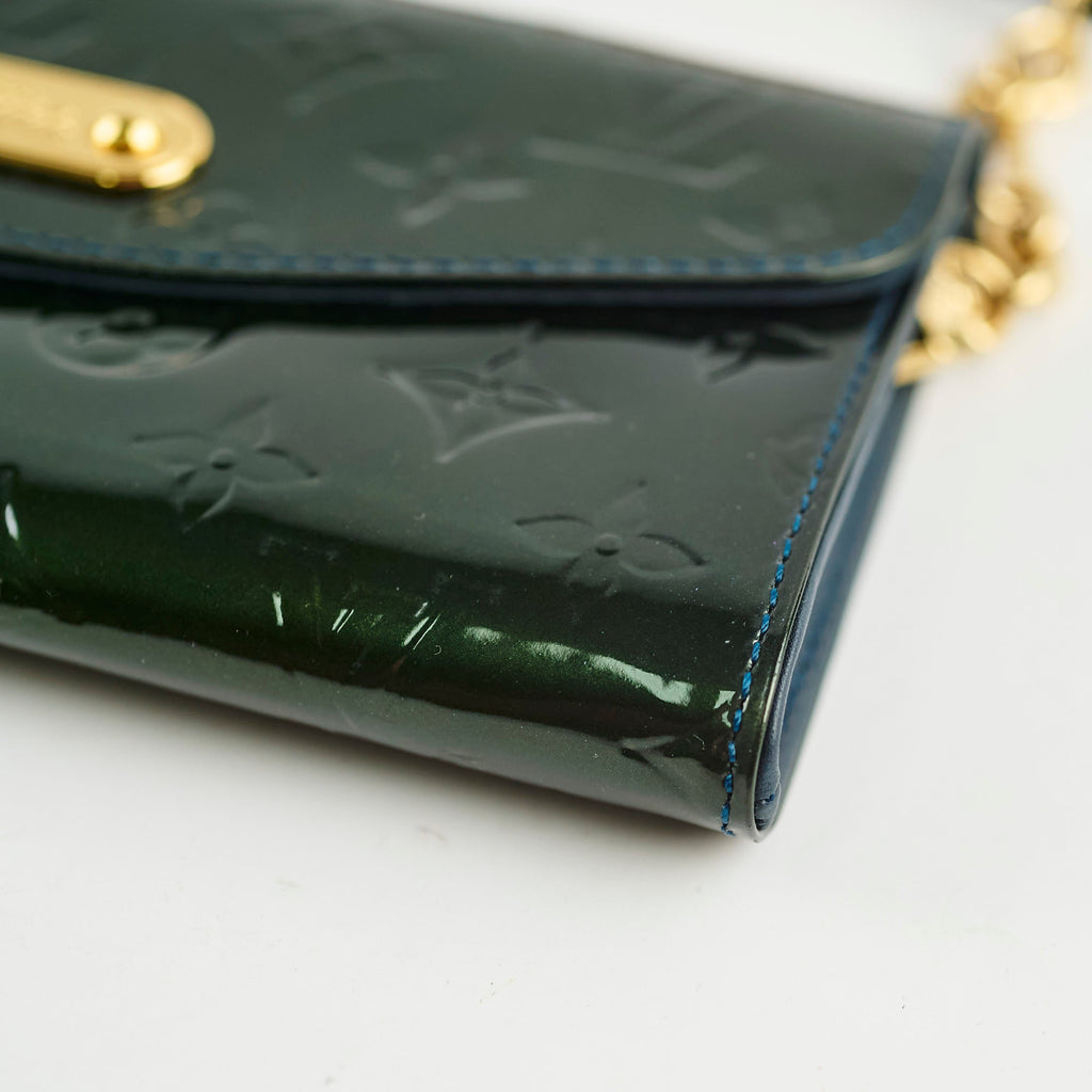 Louis Vuitton Vernis Sunset Boulevard Shoulder Bag Green