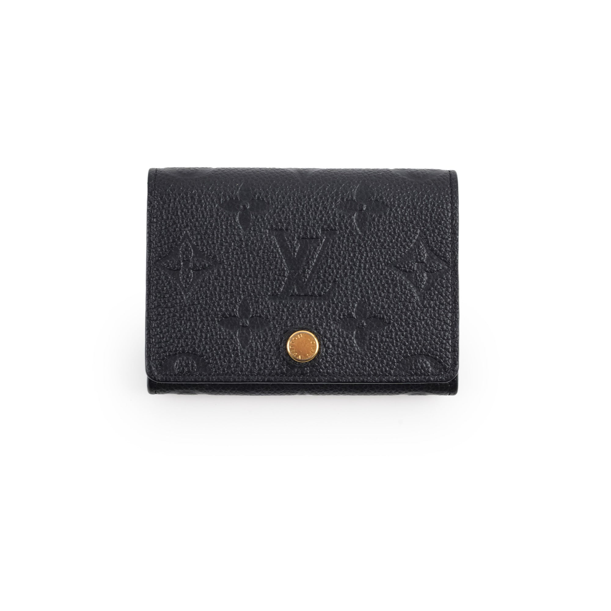 Louis Vuitton Empreinte Card Wallet Black