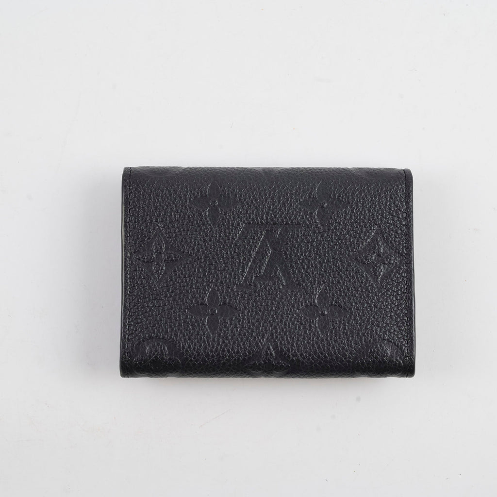 Louis Vuitton Empreinte Card Wallet Black