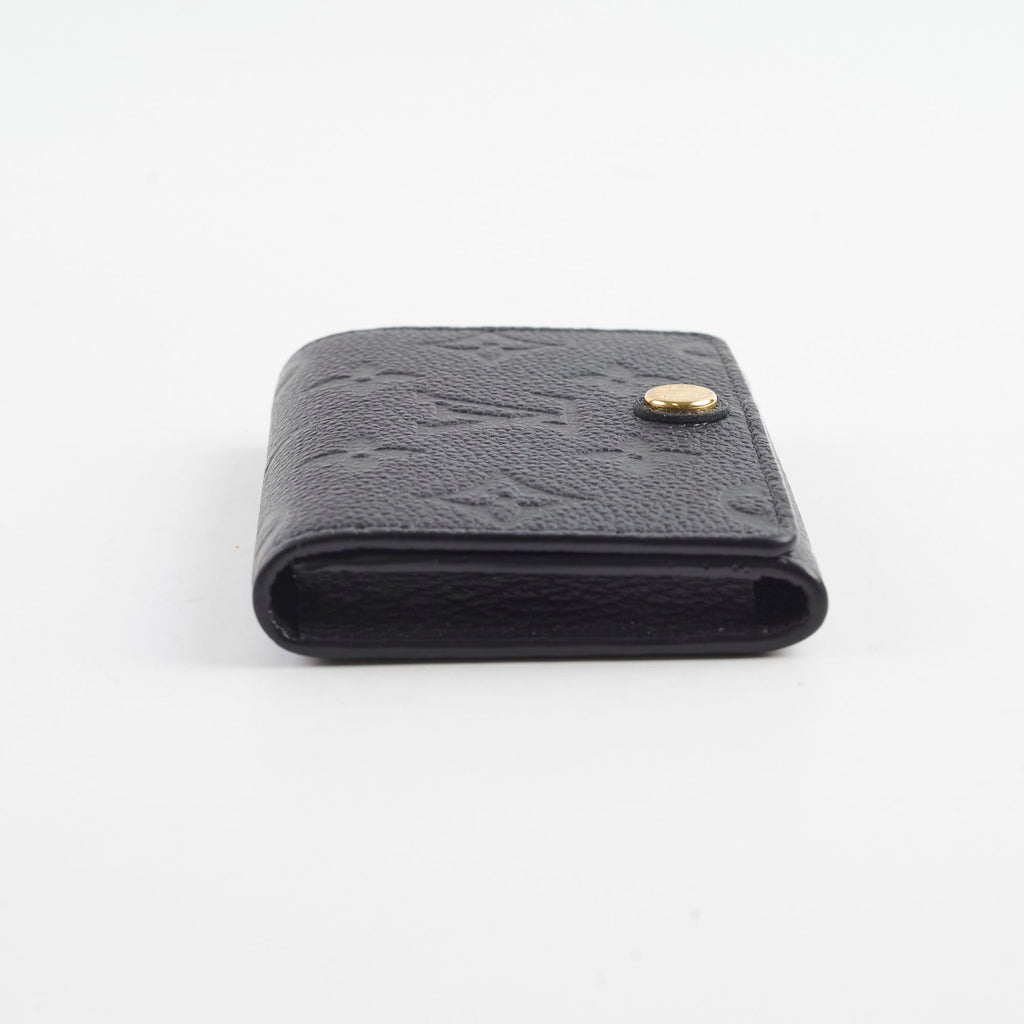 Louis Vuitton Empreinte Card Wallet Black