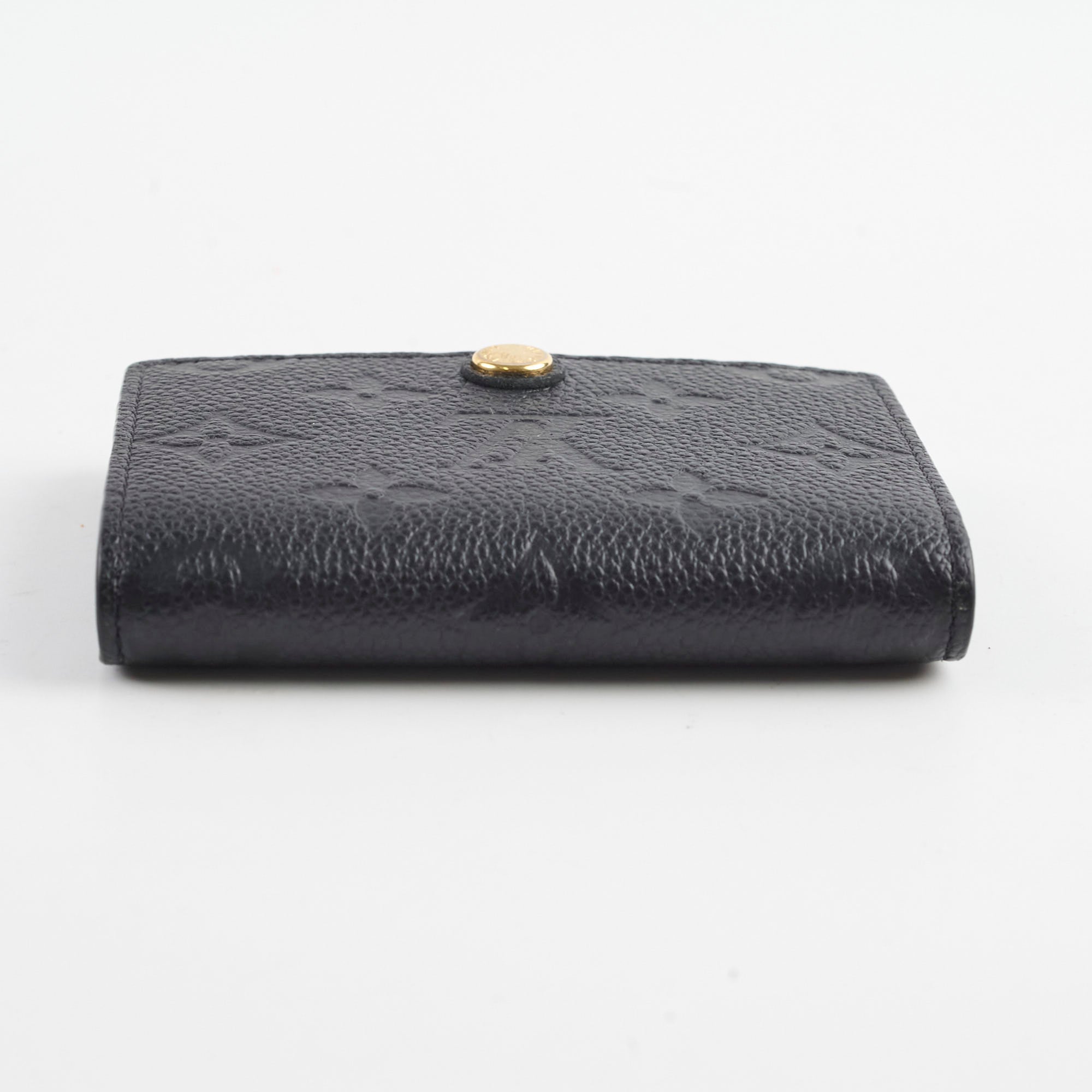 Louis Vuitton Empreinte Card Wallet Black