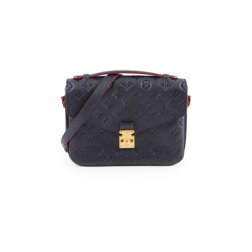 Louis Vuitton Pochette Metis Navy Empreinte