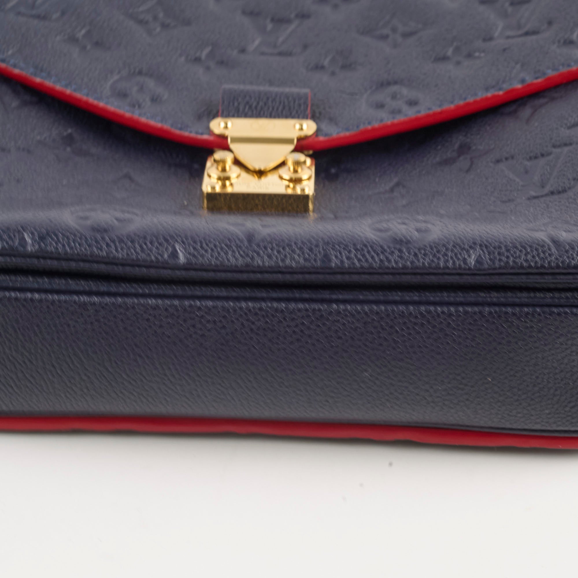 Louis Vuitton Pochette Metis Navy Empreinte