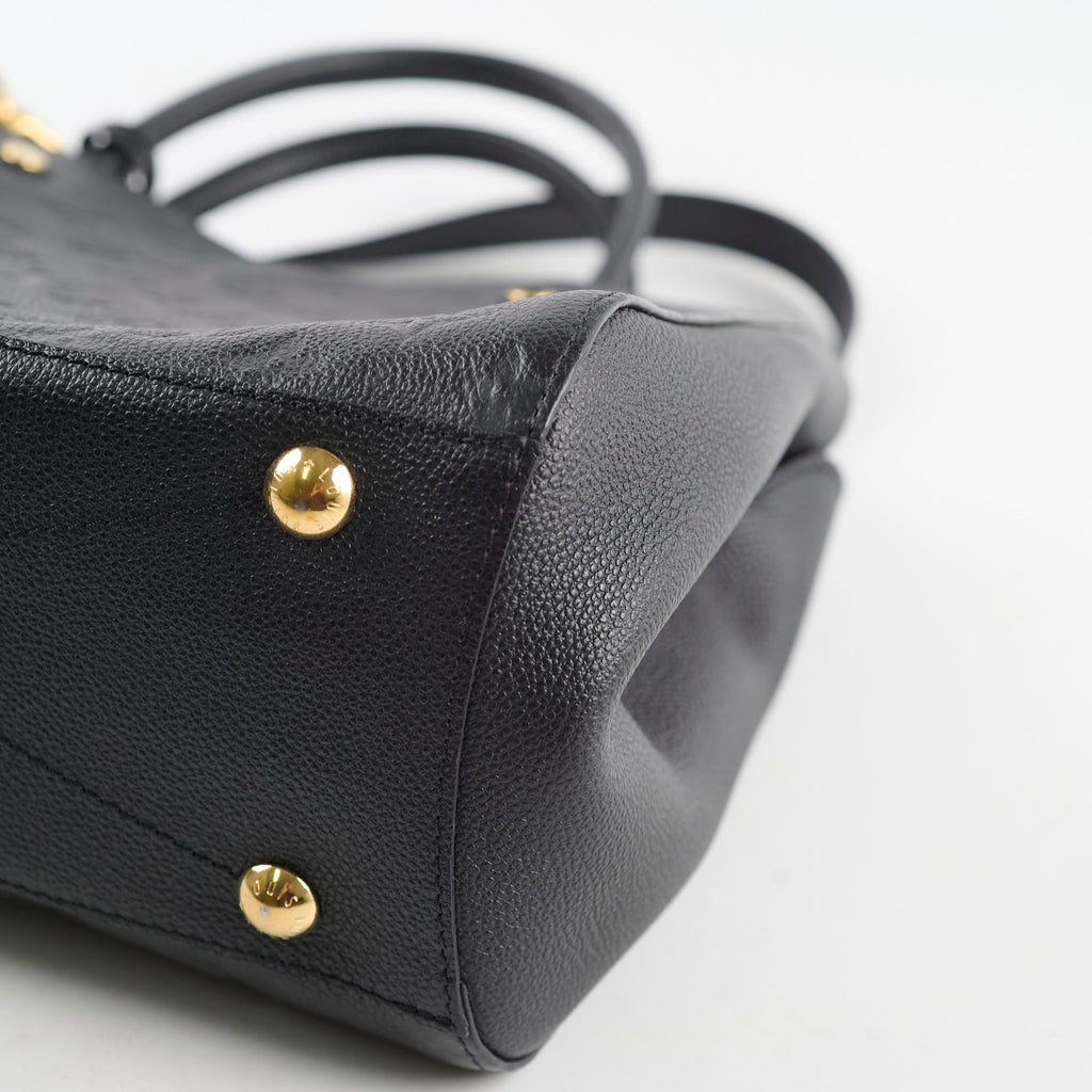 Louis Vuitton Montaigne MM Empreinte Black