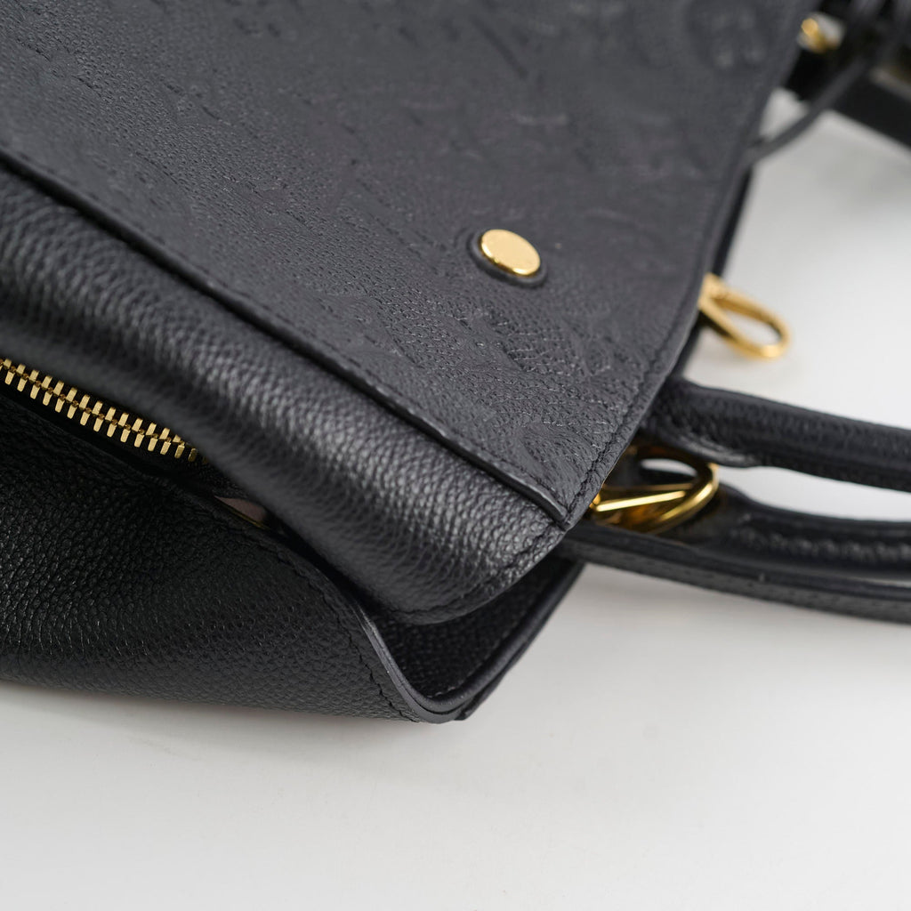 Louis Vuitton Montaigne MM Empreinte Black
