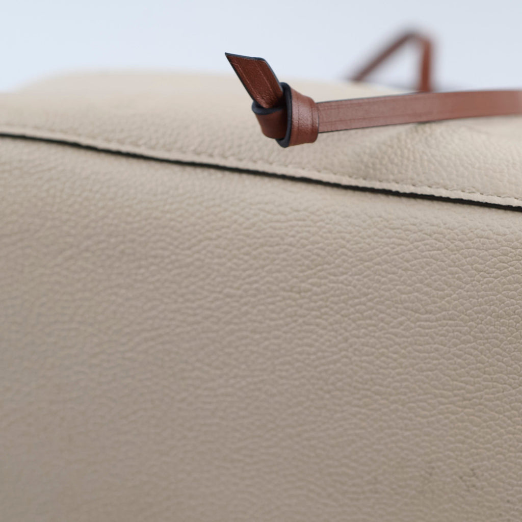 Louis Vuitton Neo Noe Cream Empreinte (missing strap)