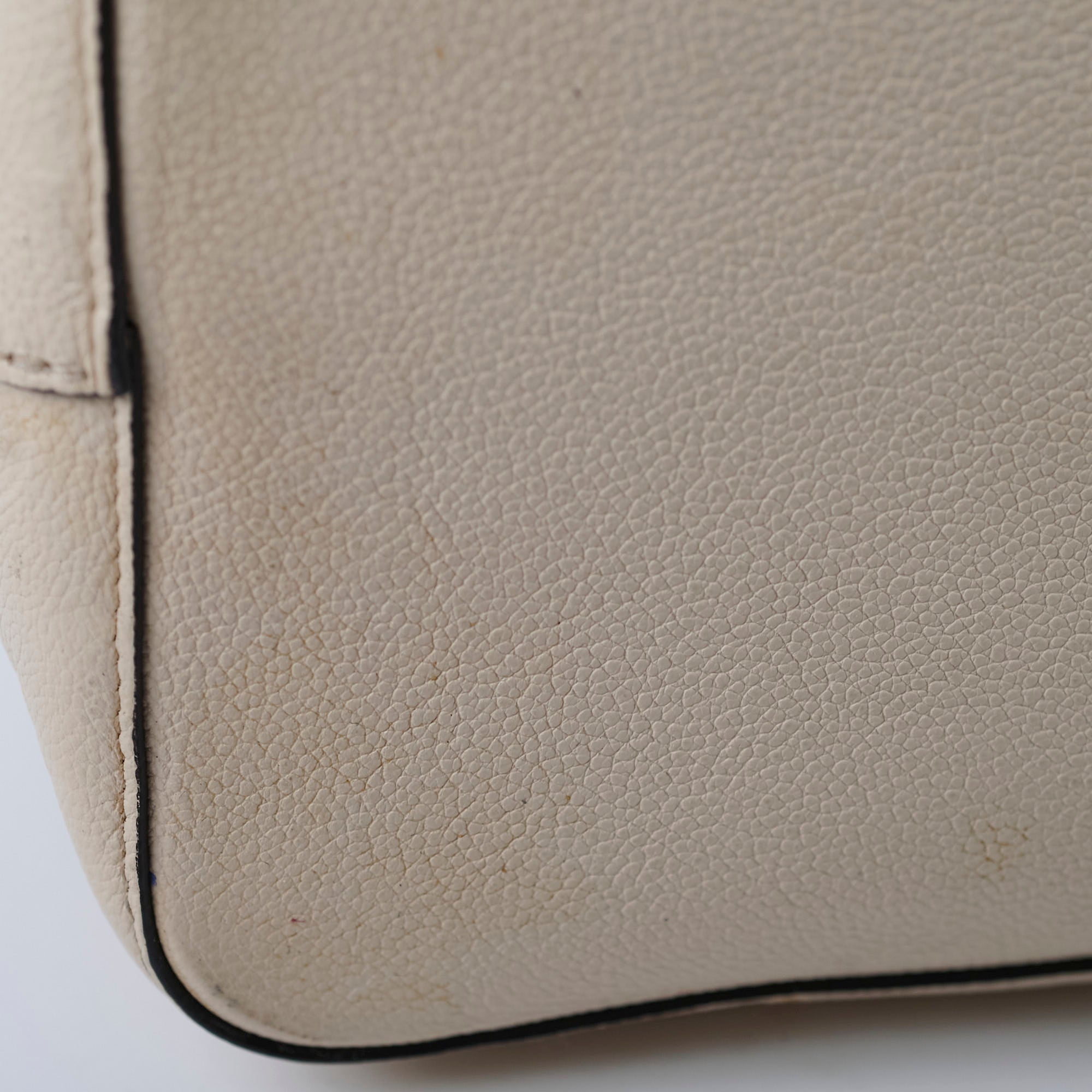 Louis Vuitton Neo Noe Cream Empreinte (missing strap)