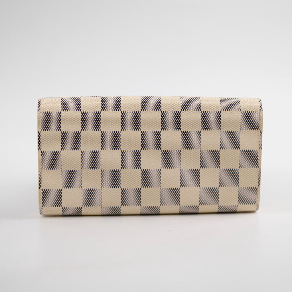 Louis Vuitton Sarah Wallet Damier Azur