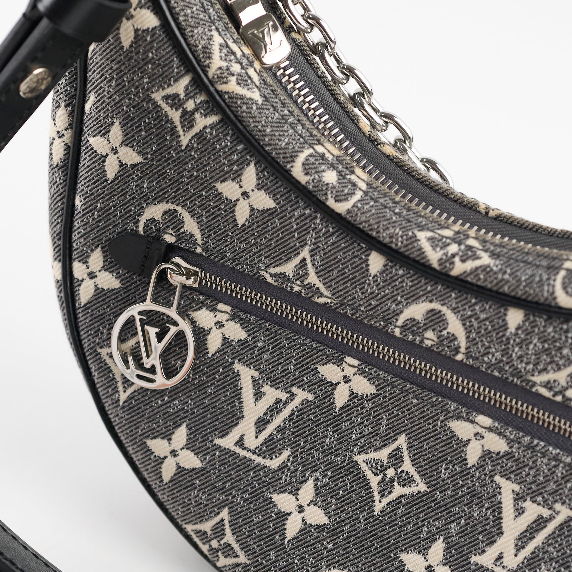 Louis Vuitton Loop Bag Blue Denim