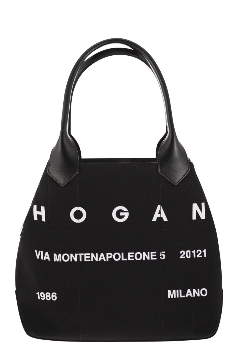 Script Canvas Medium Tote Bag