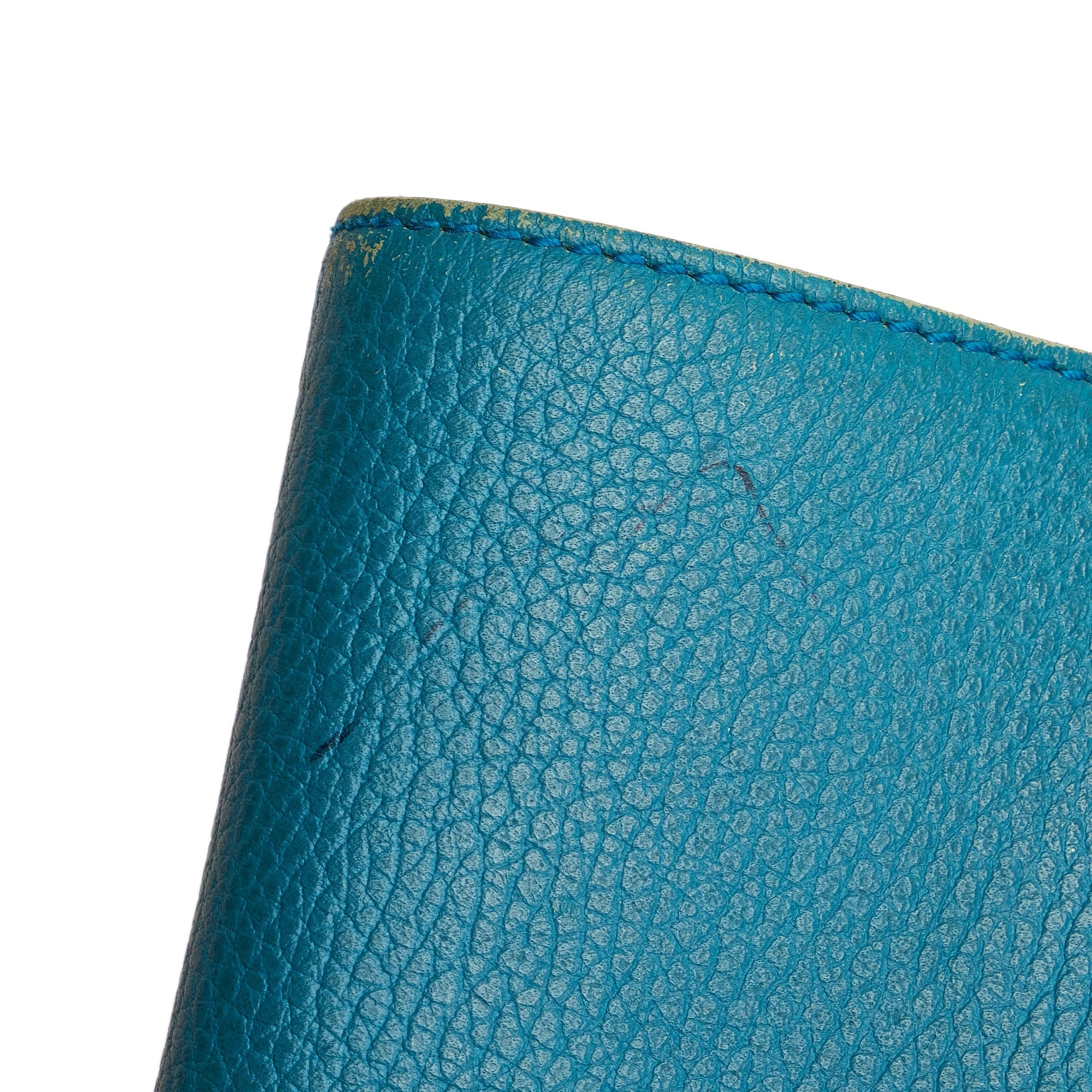Blue Gucci Medium Swing Leather Tote Bag