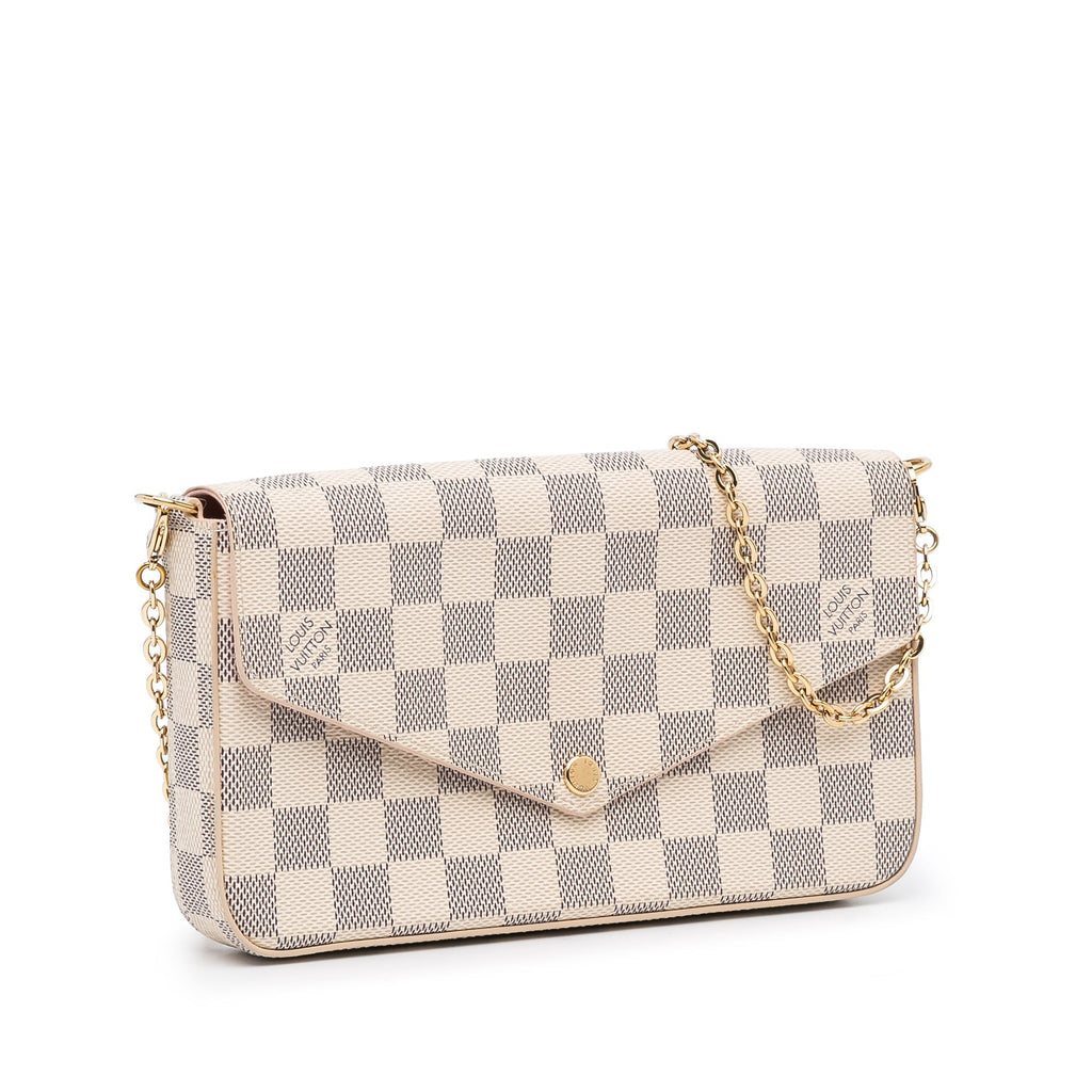 Louis Vuitton Pochette Felicie Damier Azur Canvas