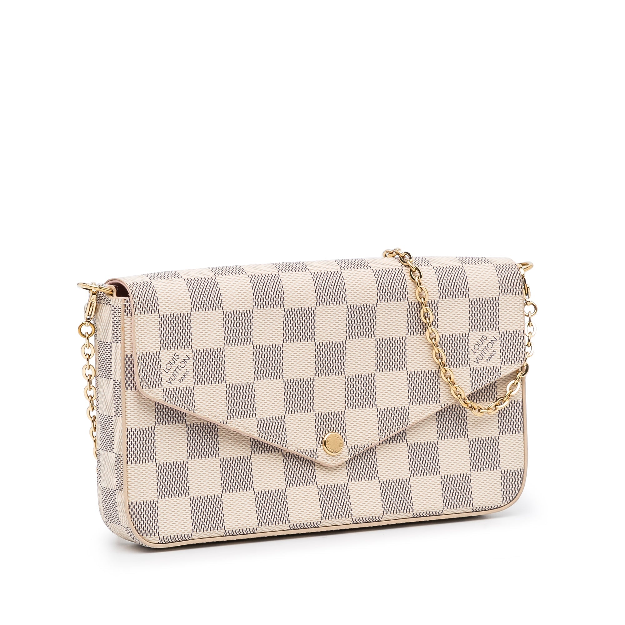Louis Vuitton Pochette Felicie Damier Azur Canvas