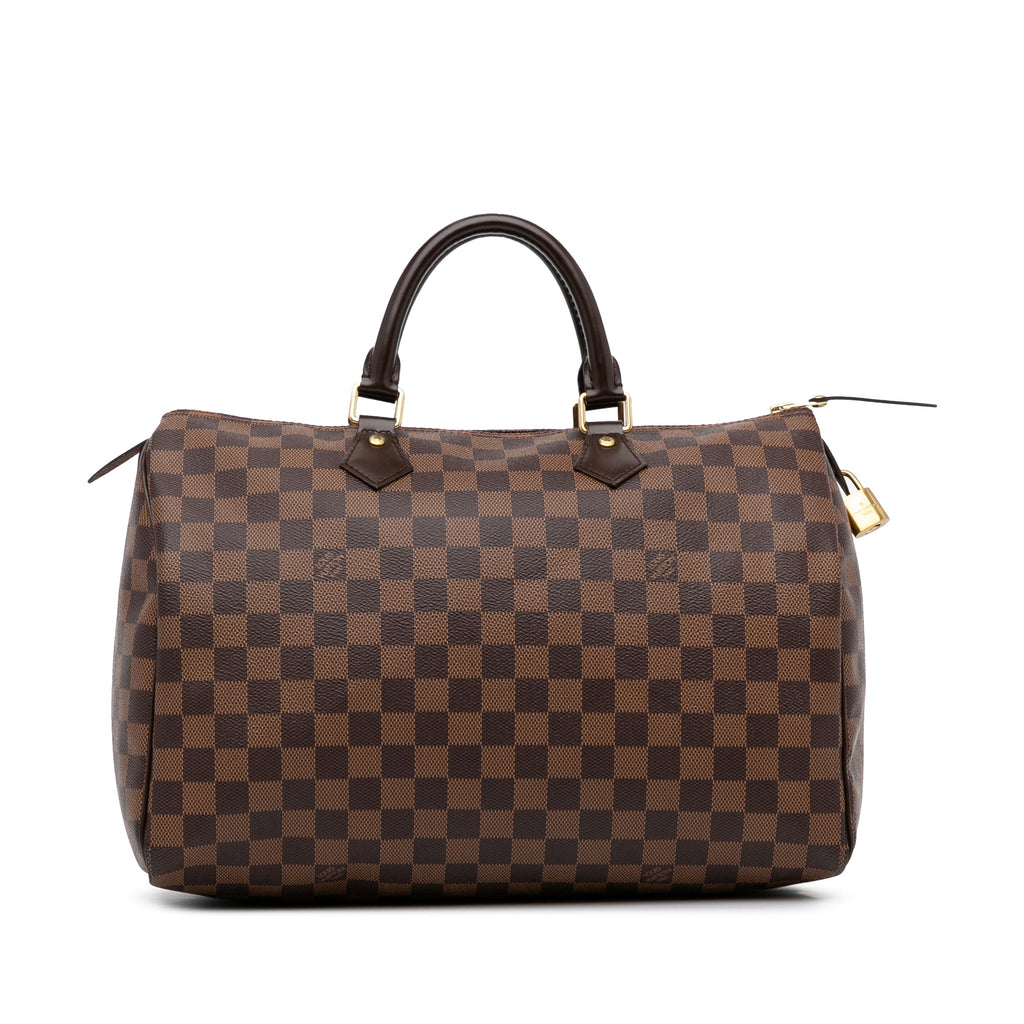 Louis Vuitton Speedy 35 Damier Ebene Canvas
