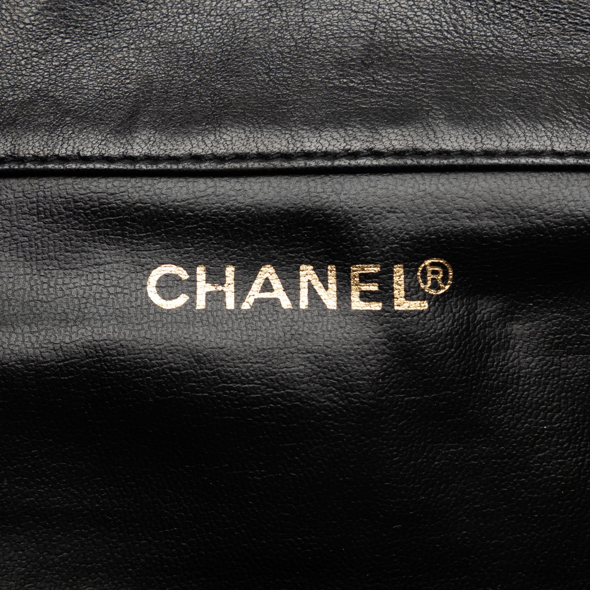 Chanel Duma Backpack Black Raffia Gold