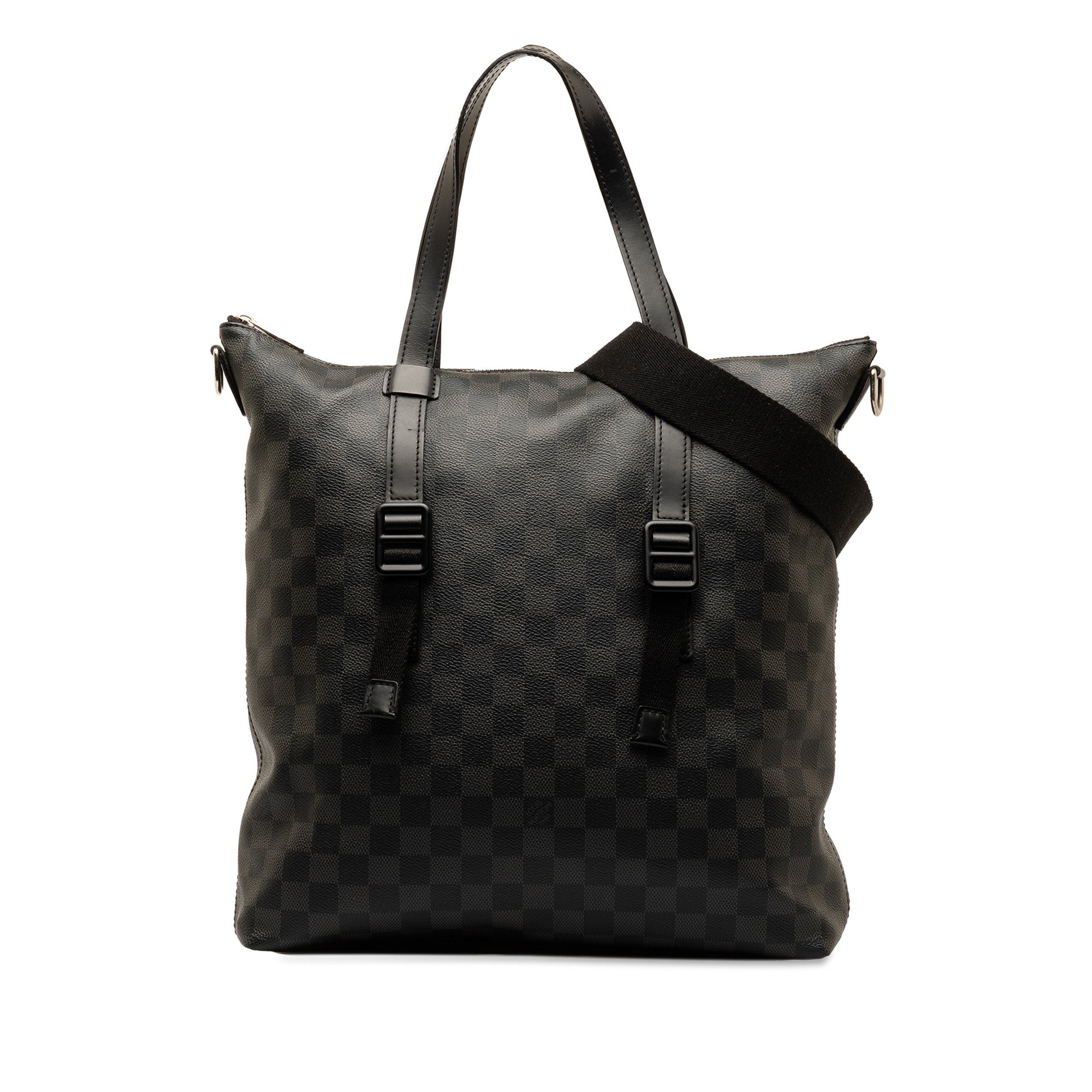 Black Louis Vuitton Damier Graphite Skyline Satchel