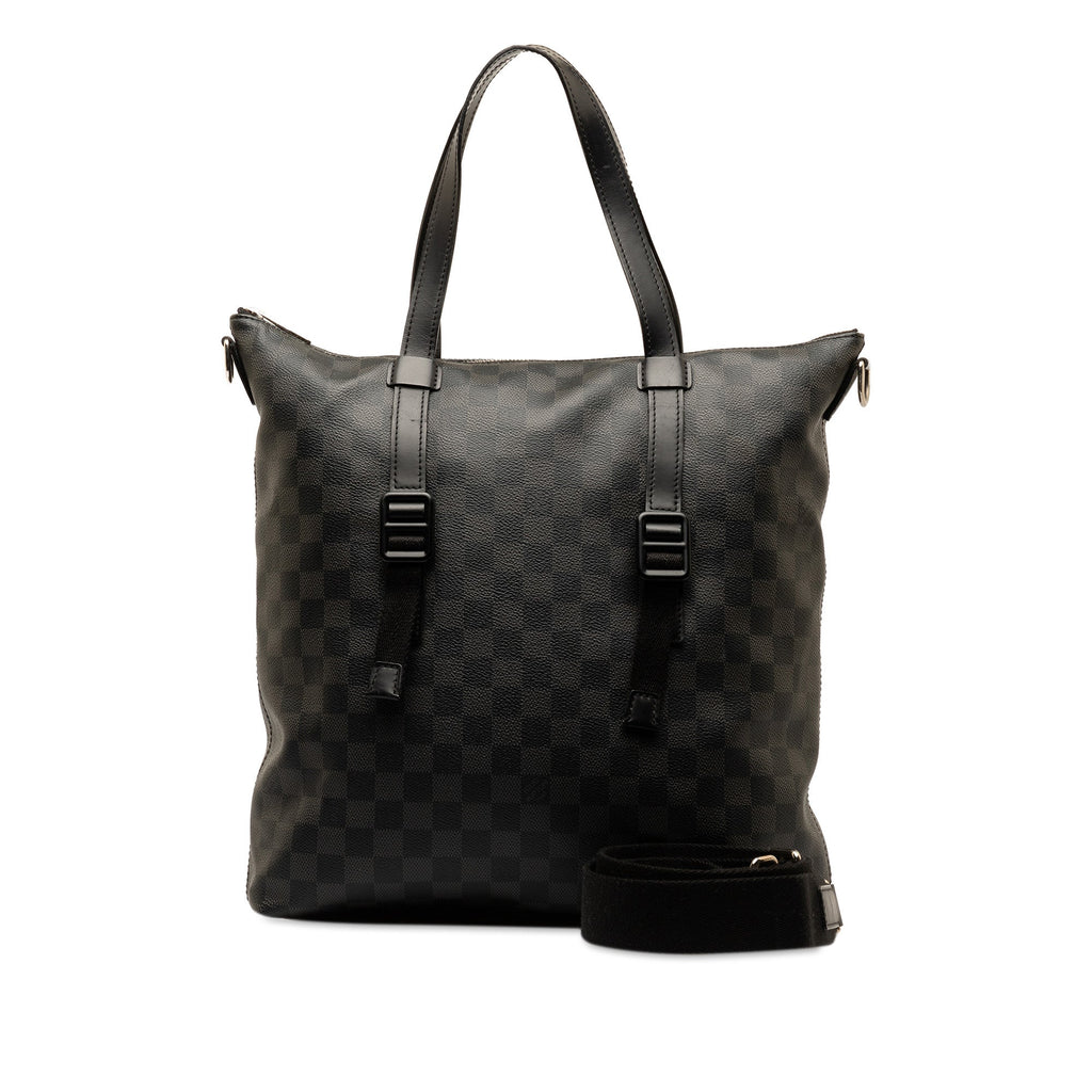 Black Louis Vuitton Damier Graphite Skyline Satchel