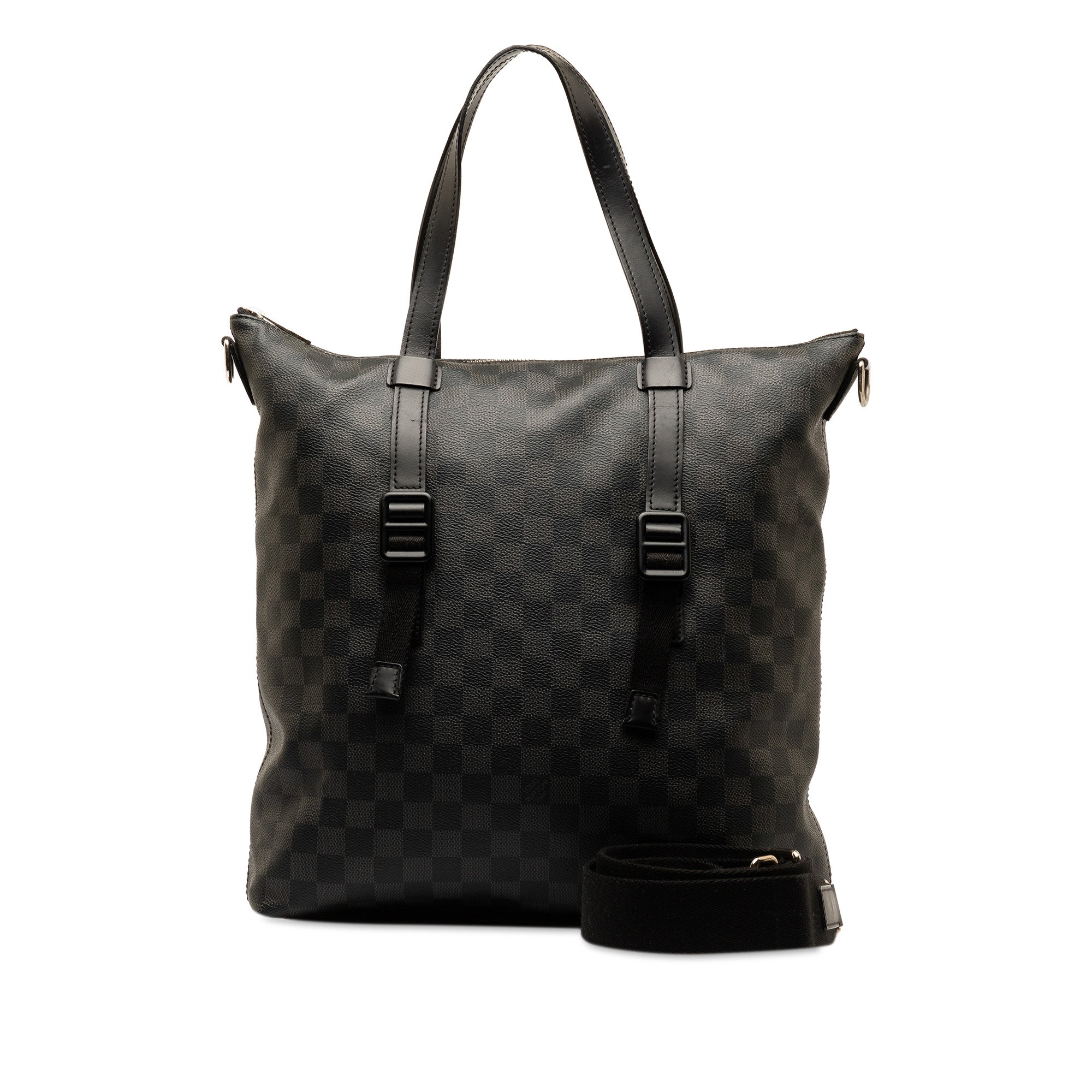 Black Louis Vuitton Damier Graphite Skyline Satchel