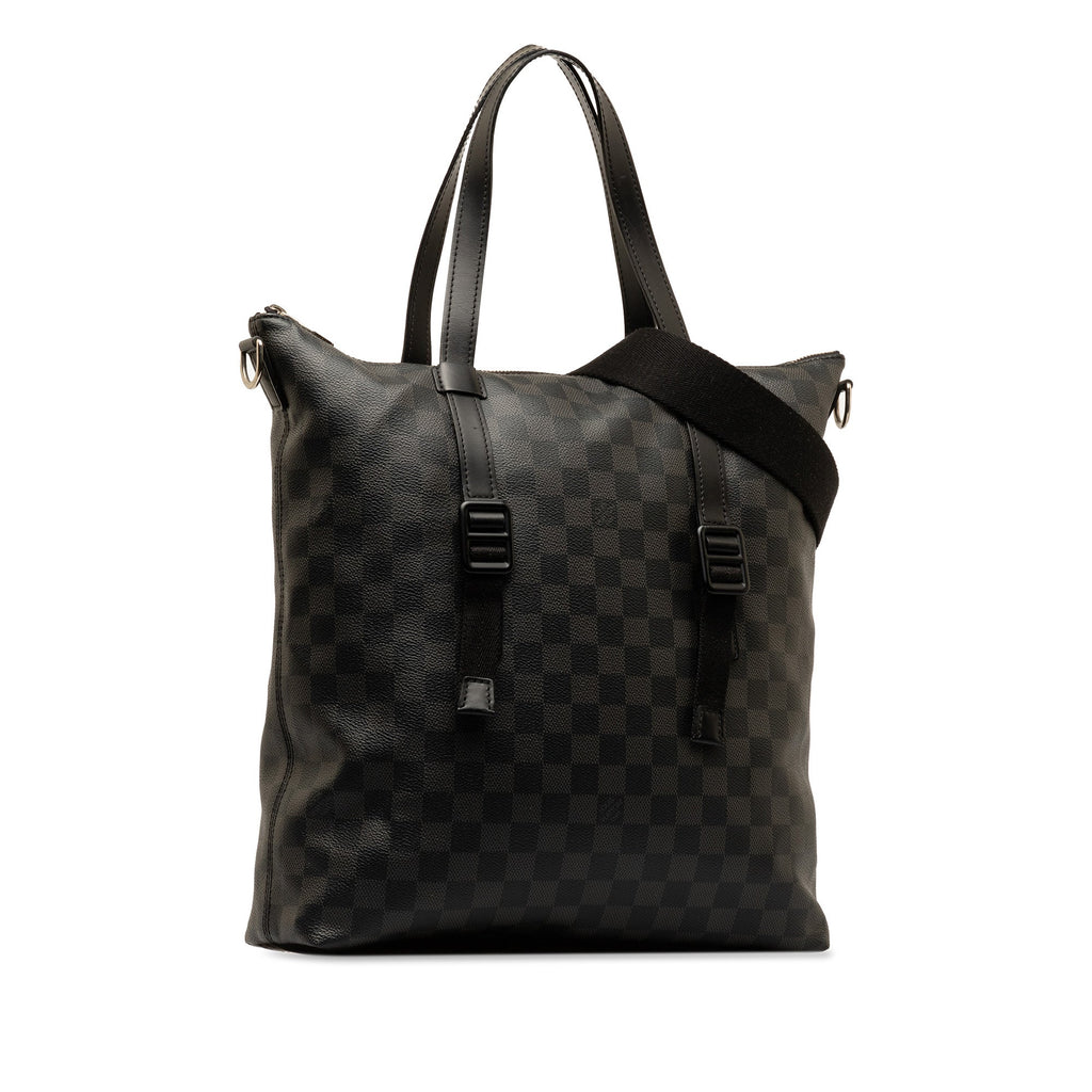 Black Louis Vuitton Damier Graphite Skyline Satchel