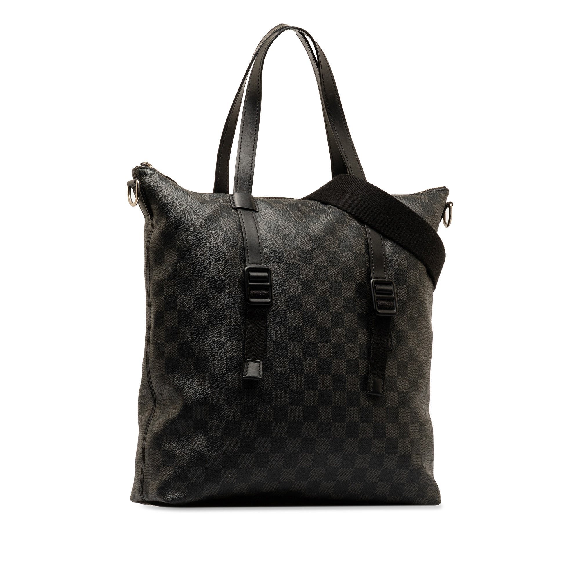 Black Louis Vuitton Damier Graphite Skyline Satchel